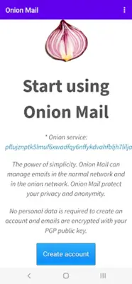 Onion Mail android App screenshot 3